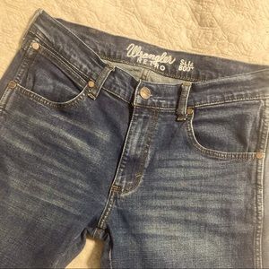 Wrangler Retro Slim Bootcut Jeans 31x36 Stretch